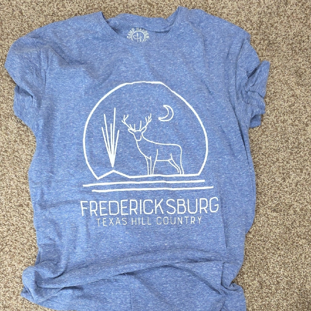 Blue Fredericksburg Graphic T-Shirt